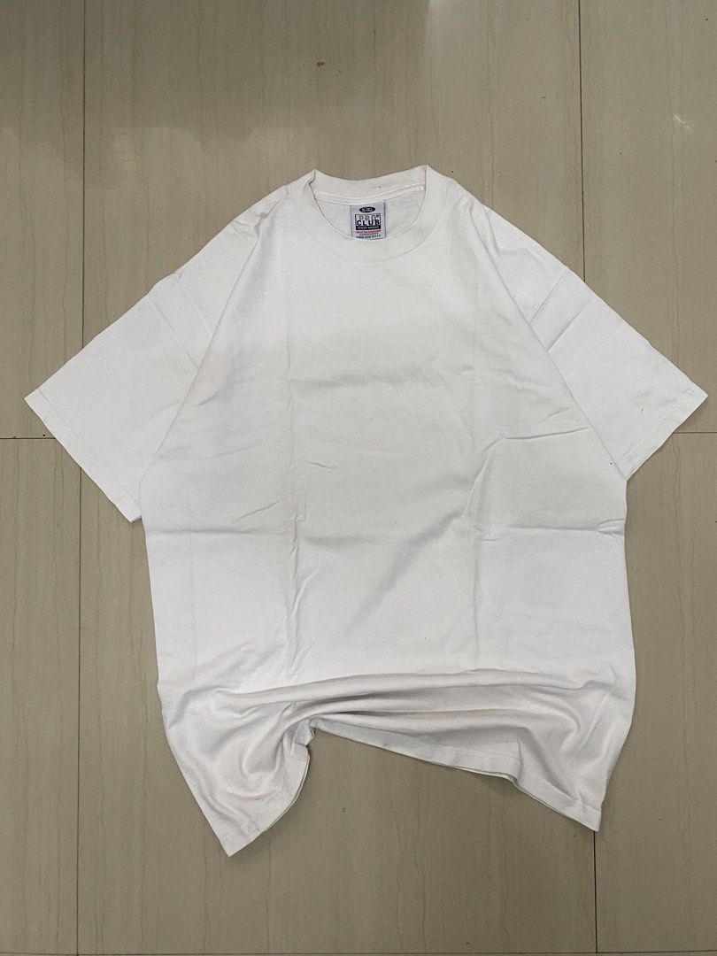 Proclub White Tee XL (Category: Formal Shirts) located in General Trias. Submitted by gotemthrifts.2004 (Listing ID 1466260616, Image 1). Description: 23 x 30 good condition yellow spots (removable when washed) slick collar!.