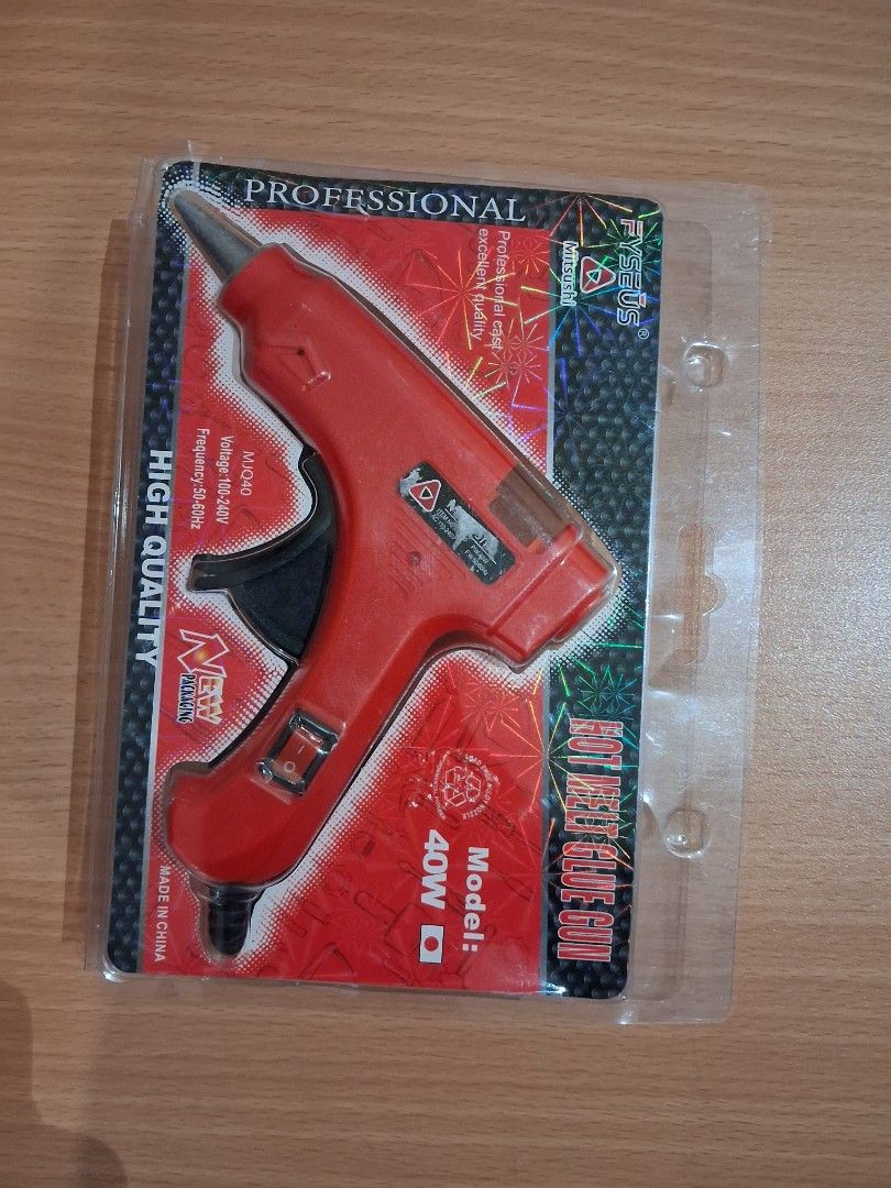 Professional Hot Glue Gun (Category: Craft Supplies & Tools) located in Manila. Submitted by kudos_ (Listing ID 1466304209, Image 1). Description: - Taking GCash only.
