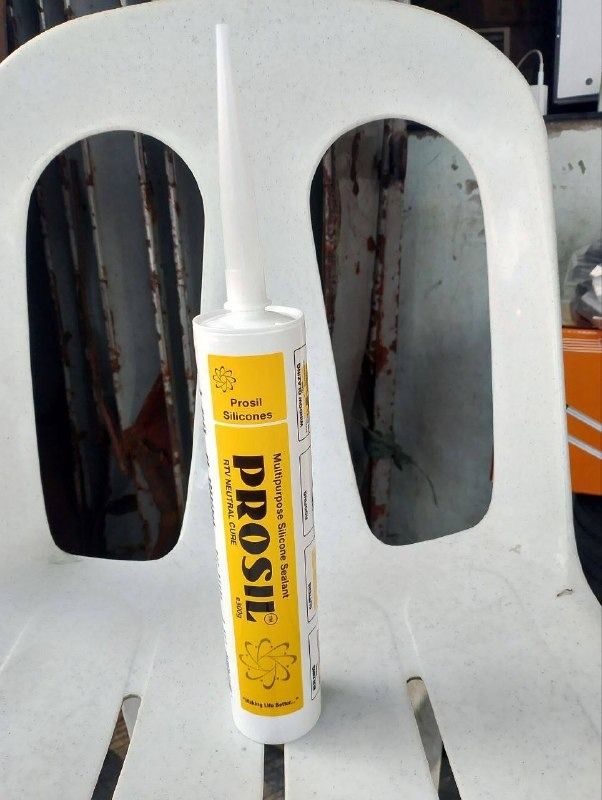 Prosil Silicon Sealant Specs: Clear, 300g (Category: Construction Tools & Equipment) located in Manila. Submitted by 09171479278_elsie. (Listing ID 1466159702, Image 1). Description: Prosil Silicon Sealant Specs: Clear, 300g .