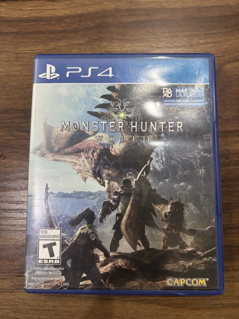 PS4 Monster Hunter World (Category: PlayStation) located in Quezon City. Submitted by jjintalan68155 (Listing ID 1466294710, Image 2). Description: .