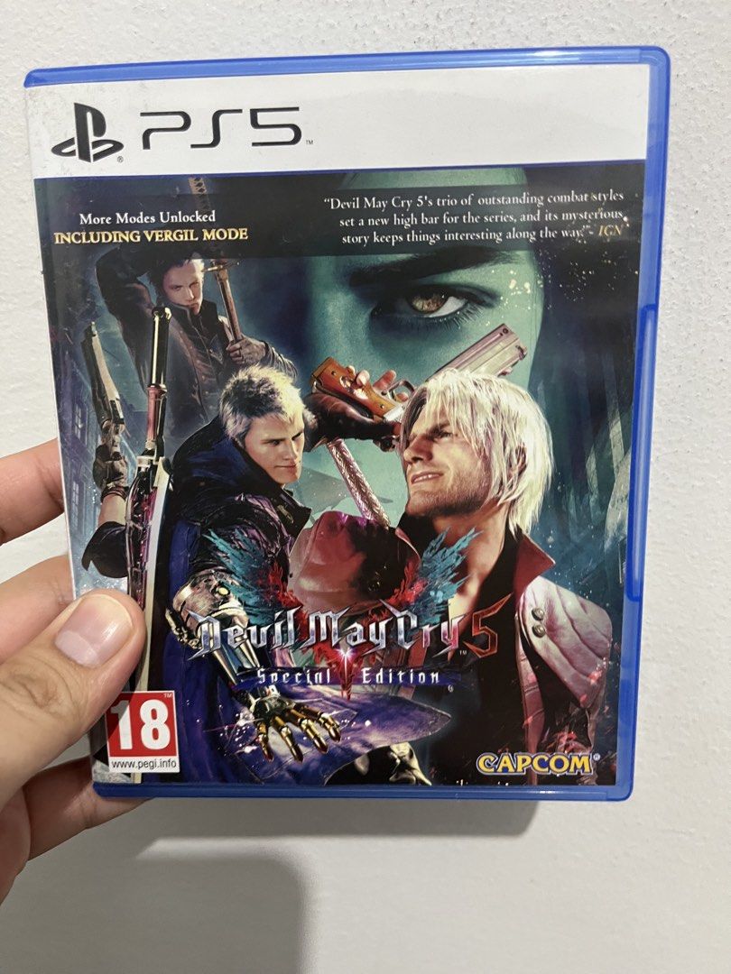 Ps5 Devil may cry 5 special edition (Category: PlayStation) located in Manila. Submitted by dean628 (Listing ID 1466183879, Image 1). Description: Selling Ps5 games Devil may cry 5- 900 Location: Vito Cruz Taft Manila.