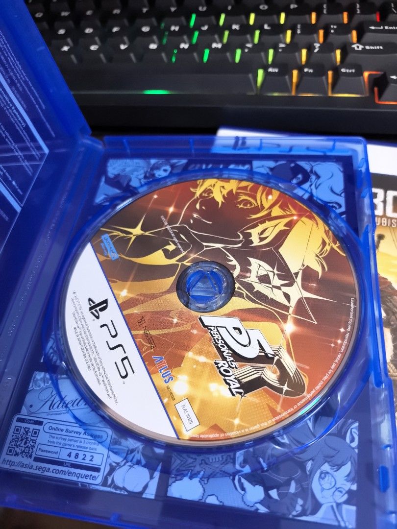 PS5 Games (Category: PlayStation) located in Navotas City. Submitted by emembravocastillo (Listing ID 1466178365, Image 3). Description: (SELLING PO SLIGHTLY USED PS5 GAMES) Persona 5 Royal and Skull & Bones 1,500 both. Gumagana and no issue po. Meet up or pick up sa malalapit. Navotas City..