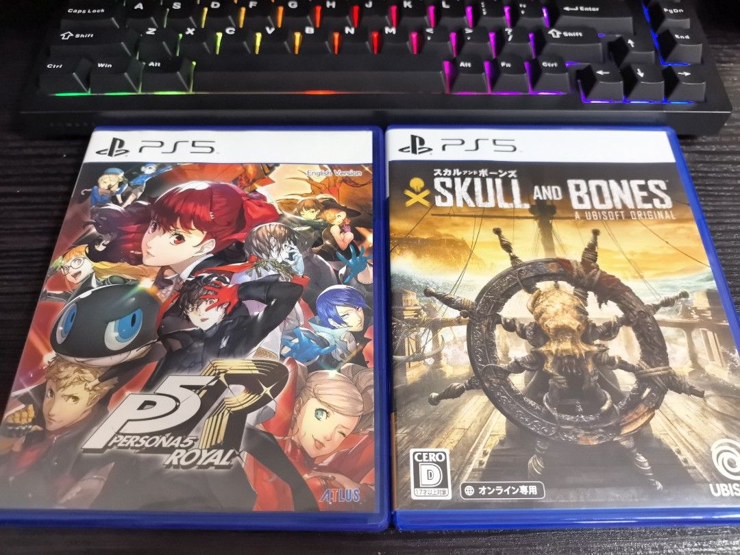 PS5 Games (Category: PlayStation) located in Navotas City. Submitted by emembravocastillo (Listing ID 1466178365, Image 1). Description: (SELLING PO SLIGHTLY USED PS5 GAMES) Persona 5 Royal and Skull & Bones 1,500 both. Gumagana and no issue po. Meet up or pick up sa malalapit. Navotas City..