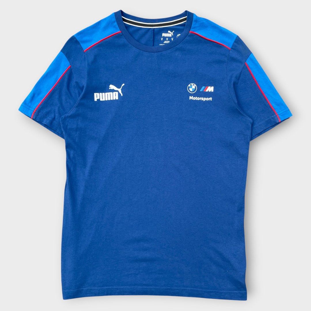 Puma - BMW Motorsport MT7 Tee (Category: Tshirts & Polo Shirts ) located in Los Banos. Submitted by declutterking (Listing ID 1466291145, Image 1). Description: Size Medium on tag Dimensions: 16.5" shoulders 19" chest 27.25" length 9.25" sleeves Good as new condition Authentic.
