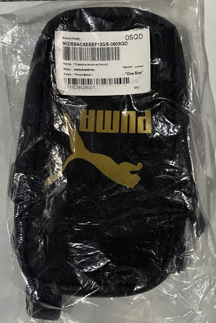 Puma Classics Archive Pouch (Category: Cross-body Bags) located in Davao. Submitted by wilddog-09e0 (Listing ID 1466262967, Image 2). Description: Selling Puma Pouch (This pouch is too small). PRICE IS NEGOTIABLE Disclaimer: 3rd to 6th photos are for reference only. Location: Davao City I Open for personal delivery & meet-up within Davao City. Payment first / NO COD-COP Courier: J&T.