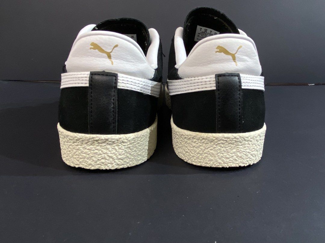 Puma Club Suede Black and White (Category: Sneakers) located in Cebu City. Submitted by jvlz97 (Listing ID 1466168549, Image 3). Description: Excellent to as New Condition No Box.
