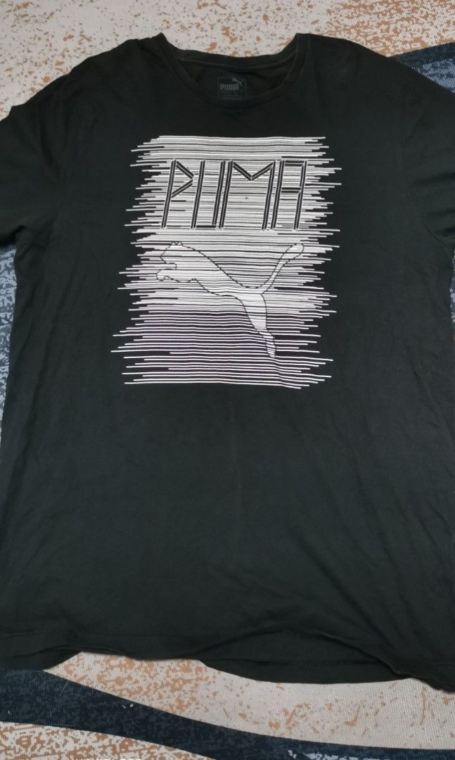 Puma graphic tee (Category: Tshirts & Polo Shirts ) located in San Jose. Submitted by thrift_ni_sir (Listing ID 1466161298, Image 1). Description: Slightly used MOP gcash MOD j&t Add shipping fee.