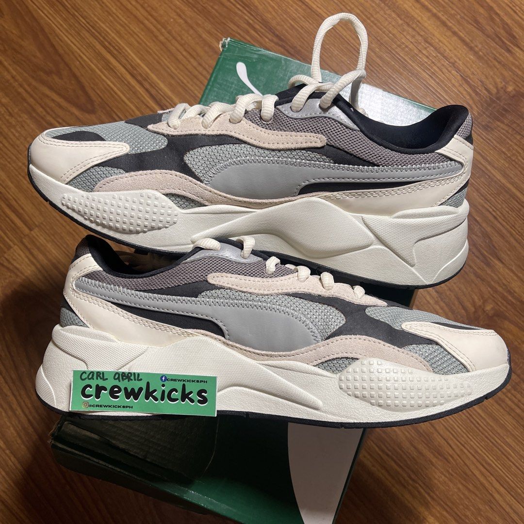 Puma RS-X3 Puzzle 'Limestone' (Category: Sneakers) located in Pasig City. Submitted by crewkicks.ph (Listing ID 1466171088, Image 2). Description: Puma RS-X3 Puzzle 'Limestone' Size 10.5 US Worn once Complete OG ₱2,498 ONLY! ORTIGAS CENTER .