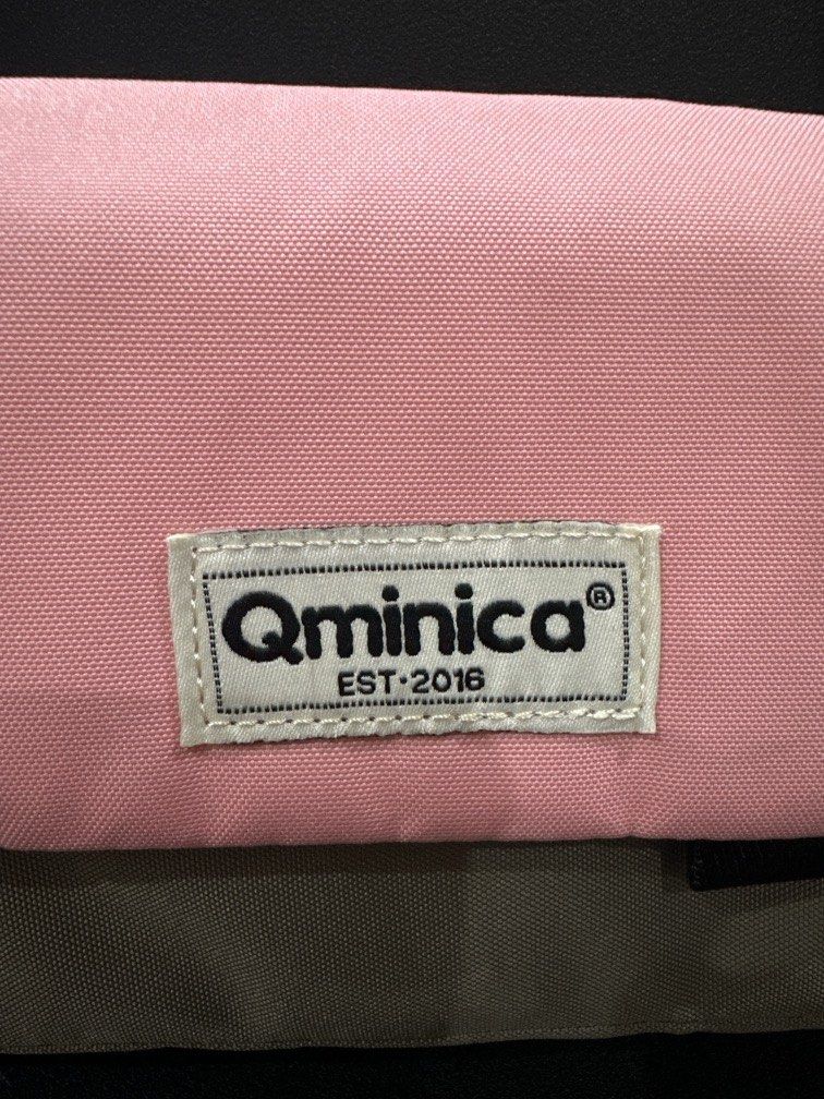 Qminica Sling Multi-compartment bag (USED) (Category: Shoulder Bags) located in Manila. Submitted by krystalchewey_ (Listing ID 1466193503, Image 2). Description: Used Actual Photo Posted 699php Multi-compartment Ultra-light.