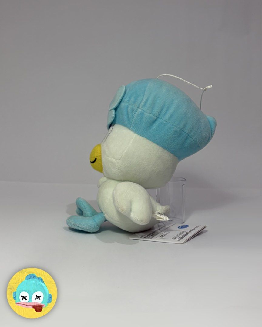 QUAXLY PLUSH (Category: Plushies & Soft Toys) located in Dinalupihan. Submitted by tunakechupp (Listing ID 1466193757, Image 3). Description: 💙 QUAXLY PLUSH! 🦆✨ 🧸 Pokémon – Quaxly Plush 🏷️ Bandai Spirits 💰 ₱300.00 ✨ Pay as you order! First to pay = first to claim 💸 Price is negotiable for 5+ orders >__< 📍 Location: Pampanga 📦 Shipping: J&T Express — every Friday 📩 DM us to order #Pokemon #Quaxly #PokemonPlush #bandaispirits #PokemonColle