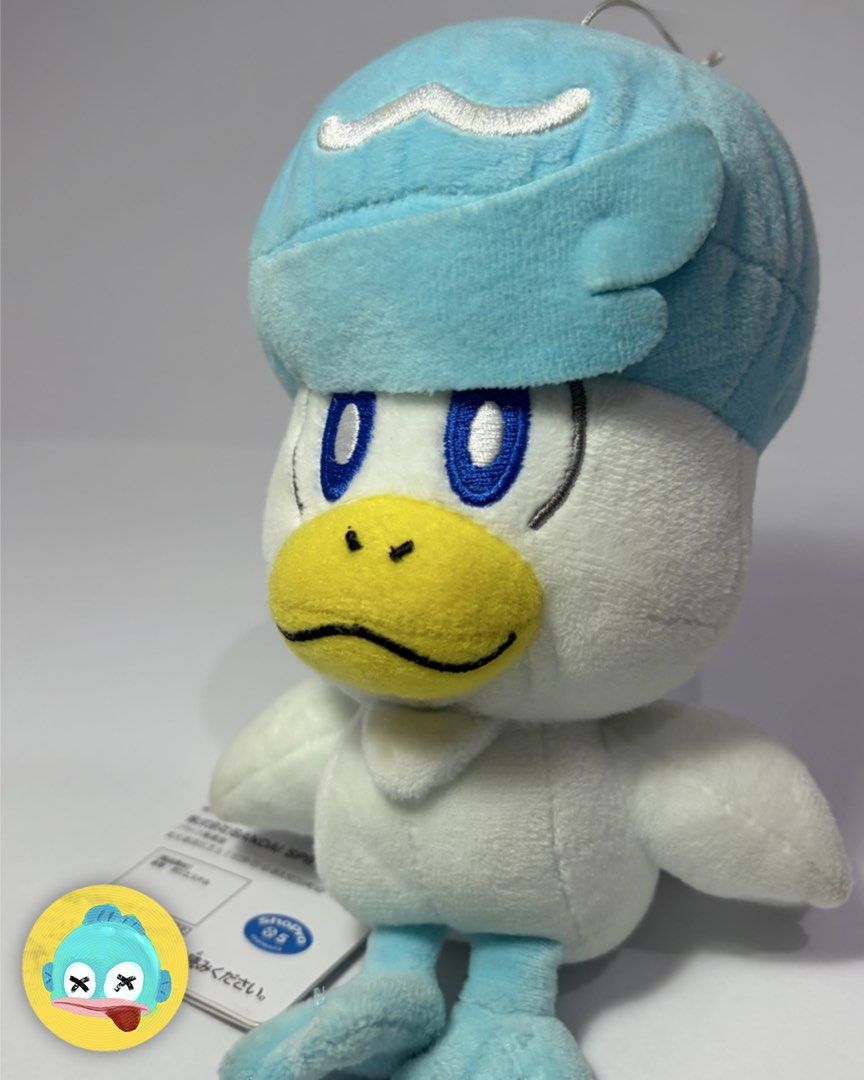 QUAXLY PLUSH (Category: Plushies & Soft Toys) located in Dinalupihan. Submitted by tunakechupp (Listing ID 1466193757, Image 1). Description: 💙 QUAXLY PLUSH! 🦆✨ 🧸 Pokémon – Quaxly Plush 🏷️ Bandai Spirits 💰 ₱300.00 ✨ Pay as you order! First to pay = first to claim 💸 Price is negotiable for 5+ orders >__< 📍 Location: Pampanga 📦 Shipping: J&T Express — every Friday 📩 DM us to order #Pokemon #Quaxly #PokemonPlush #bandaispirits #PokemonColle