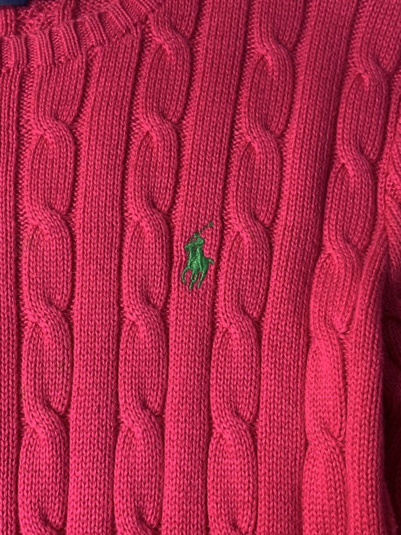 RALPH LAUREN CABLE KNIT SWEATER (Category: Coats, Jackets and Outerwear) located in Dinalupihan. Submitted by bigboythrift7 (Listing ID 1466223349, Image 3). Description: RALPH LAUREN CABLE KNIT SWEATER SIZE : XS (XS-S) DIMES : 17-18X24 EXCELLENT CONDITION NO FLAWS ₱3585+SHIPPING LOCATION DINALUPIHAN BATAAN.