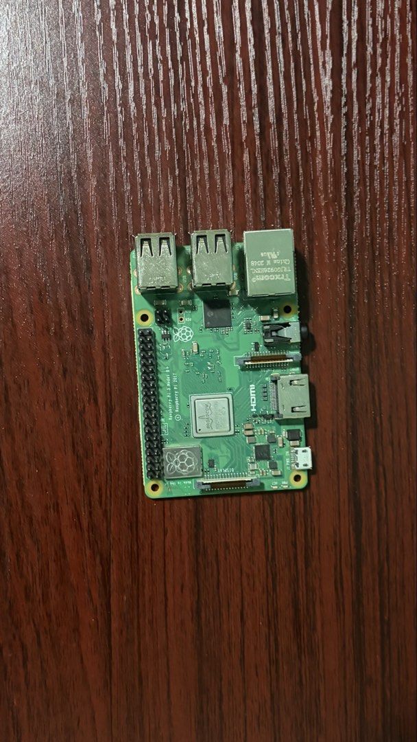 Raspberry Pi 3 Model B+ Starter Kit (Category: Desktops) located in Caloocan City. Submitted by ianam18 (Listing ID 1466292476, Image 2). Description: - Raspberry Pi 3 Model B+ kit includes: - hdmi cable - 2pcs MG996R servo motor - 32gb sd card - sd card reader - jumper wires - breadboard - resistors - led - raspberry pi case.