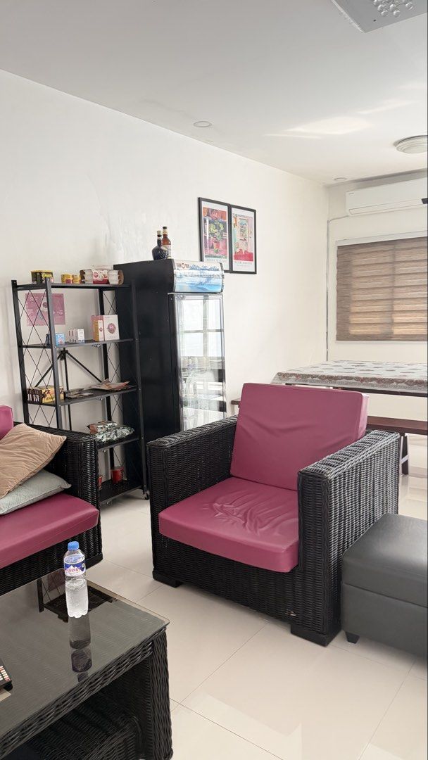 Rattan sofa set with table (Category: Sofas) located in Manila. Submitted by kimmykim0926 (Listing ID 1466271060, Image 2). Description: Selling our pre-loved sofa set in good condition. Clean, comfortable, and still looks great—perfect for the living room, condo, or new home. ✔️ Well-maintained ✔️ Comfortable and sturdy ✔️ Pre-loved but still in good condition ✔️ No major damage ✔️ Selling because we’re upgrading/changing our furniture PM me for