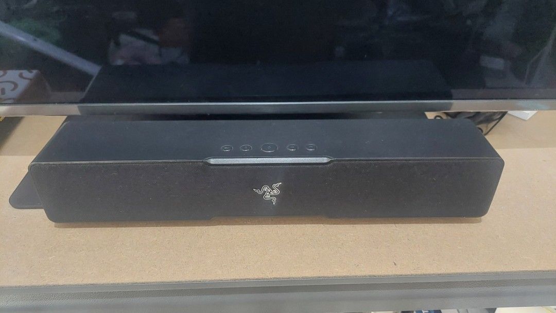 Razer Leviathan V2 X (Category: Soundbars, Speakers & Amplifiers) located in Valenzuela. Submitted by katharos14 (Listing ID 1466190727, Image 1). Description: Razer leviathan v2 X Usb powered BT soundbar RGB Meetups Mabalacat - weekdays Trinoma - weekends.
