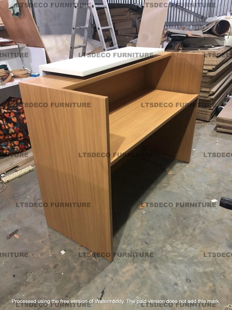 RECEPTION TABLE OFFICE FURNITURE OFFICE PARTITION (Category: Office Furniture & Fixtures) located in Caloocan City. Submitted by juliemaeto20923 (Listing ID 1466205208, Image 2). Description: " PRICE MAY VARY DEPENDING ON SIZE, MATERIAL, AND CUSTOMIZATION. " --PRICE IS POSTING PURPOSES ONLY!! ✅ INQUIRE NOW! Hi! Are you looking for MODULAR WORKSTATION OFFICE PARTITION, ACCORDION WALL AND DOOR PARTITION, TOILET/URINAL PARTITION and OFFICE FURNITURE