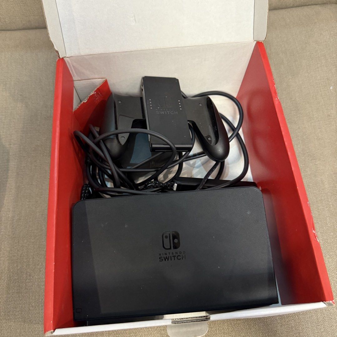 Red and Blue Nintendo Switch Oled for Sale (Category: Nintendo) located in Pasig City. Submitted by mikollol (Listing ID 1466164104, Image 2). Description: Neon Red and Blue Nintendo Switch OLED WITH FREEBIES - no performance issues - no stick drifts 📍UST Manila (weekdays) 📍 Pasig (weekends) Inclusions: ✅ Blue-Red Nintendo Switch ✅ Original Box ✅ Charger ✅ Joy-Con (L&R) ✅ Joy-Con Straps ✅ Joy-Con Grip ✅ HDMI Cable ✅ Dock ✅ Adopter ✅ Thumb grips