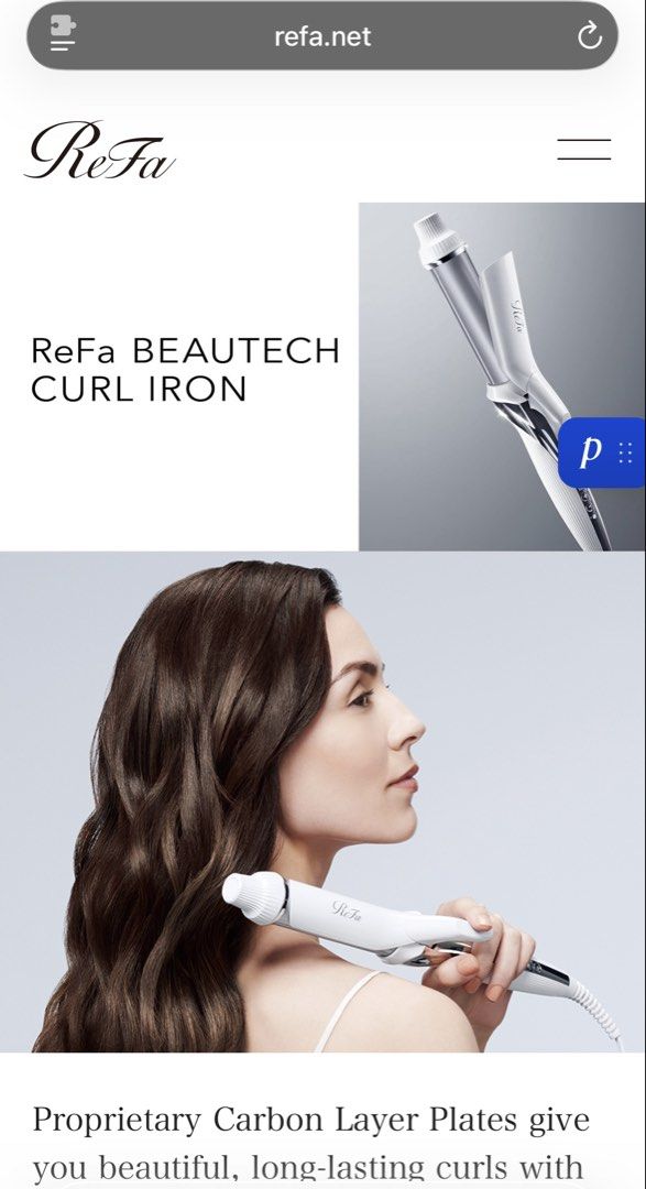ReFa Beautech Curl Iron 32 (Category: Hair) located in Manila. Submitted by angeladeclutters (Listing ID 1466250493, Image 2). Description: My dyson won’t work during my Japan trip last September 18, so I bought this. Good as New! Inclusion: Product and Warranty docs I threw away the box already ✌🏻 RFS: I won’t be using it anymore.