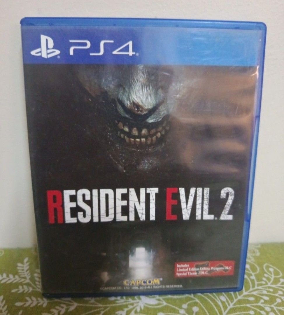resident evil 2 (Category: PlayStation) located in Muntinlupa City. Submitted by markkeub (Listing ID 1466333037, Image 1). Description: pick up alabang send sameday lalamove or grab send 1/2 days with flash express(can full of phillipines).