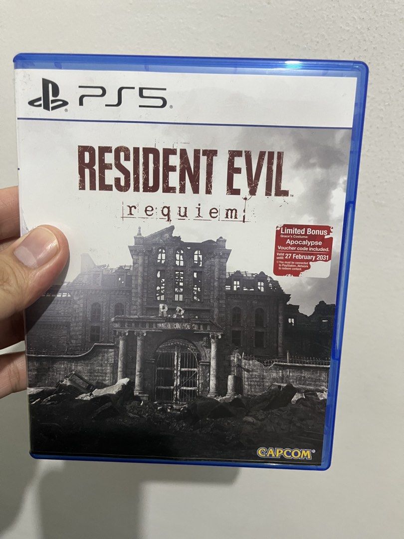 Resident Evil Requiem PS5 (Category: PlayStation) located in Manila. Submitted by dean628 (Listing ID 1466184625, Image 1). Description: Selling Ps5 games Resident evil Requiem-2300 Location: Vito Cruz Taft Manila.