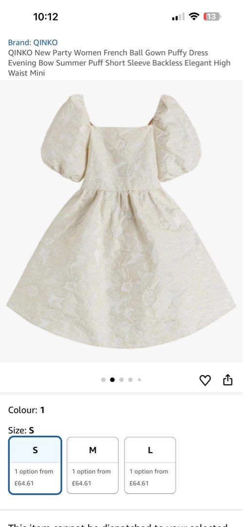 Ribbon dress (Category: Dresses) located in Muntinlupa City. Submitted by abnar (Listing ID 1466167776, Image 1). Description: QINKO New Party Women French Ball Gown Puffy Dress Evening Bow Summer Puff Short Sleeve Backless Elegant High Waist Mini.