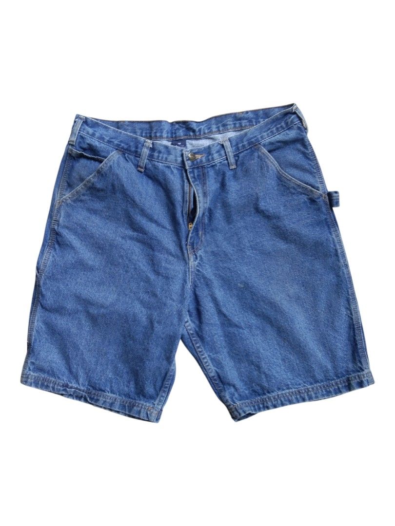 Rk brand denim carpenter short (Category: Shorts) located in Ocampo. Submitted by gladiatorxs (Listing ID 1466257404, Image 3). Description: 10/10 color rate minimal issue complete tags location bicol camarines sur courier J&T express mop gcash.