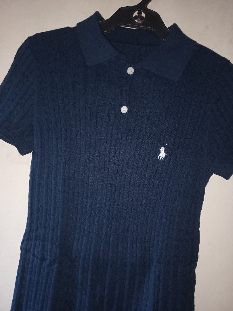 RL Polo Cable Knit (Category: Shirts) located in Manila. Submitted by kenny200024 (Listing ID 1466285320, Image 2). Description: RL polo Cable Knit - size small - actual measurement width 14 | length 23 - excellent condition.