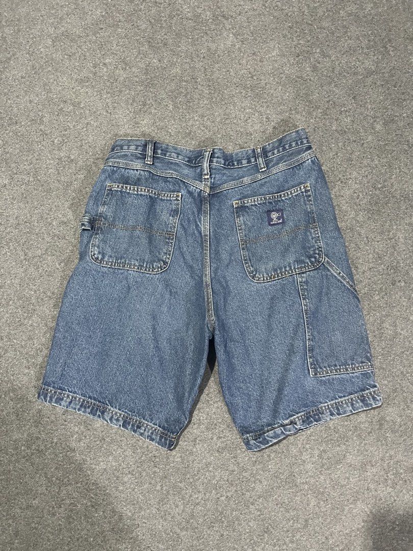 Rural king carpenter denim jorts (Category: Shorts) located in Lapu Lapu. Submitted by jhonrener41426 (Listing ID 1466267068, Image 1). Description: Size 34 Length-22 Leg opening-11 Excellent condition Color rate 9.5/10 Authentic Issue none Need wash .