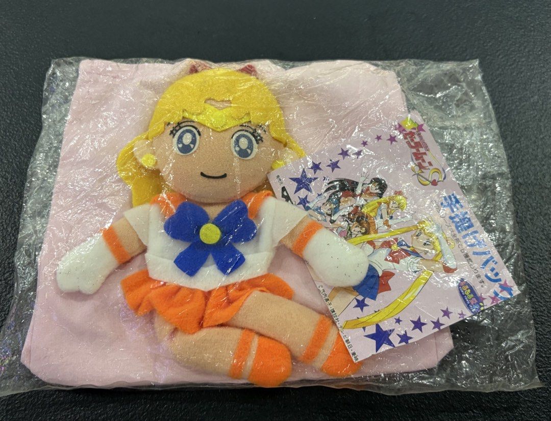 Sailormoon bag (Category: Plushies & Soft Toys) located in Makati City. Submitted by tomypom (Listing ID 1466262709, Image 1). Description: Authentic Banpresto Brand new Venus Sailormoon hand bag 399 pesos only! .