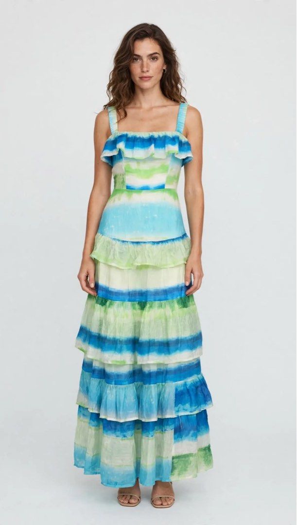 Saint & Secreta Ruffle Dress (Category: Dresses) located in Naga. Submitted by jamilaph (Listing ID 1466190997, Image 2). Description: 📍 Naga City, Camarines Sur 🚚 J&T.