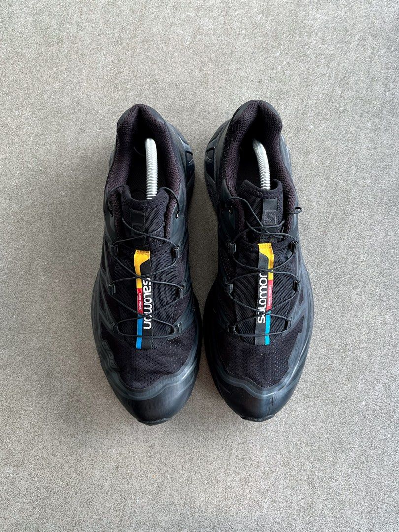 SALOMON XT-6 BLACK (Category: Casual Shoes) located in Butuan. Submitted by jacobfrost (Listing ID 1466335868, Image 3). Description: SALOMON XT-6 BLACK 10 US MENS 44 EUR EXCELLENT CONDITION SIGN OF USAGE ₱2,500 🏷️ .