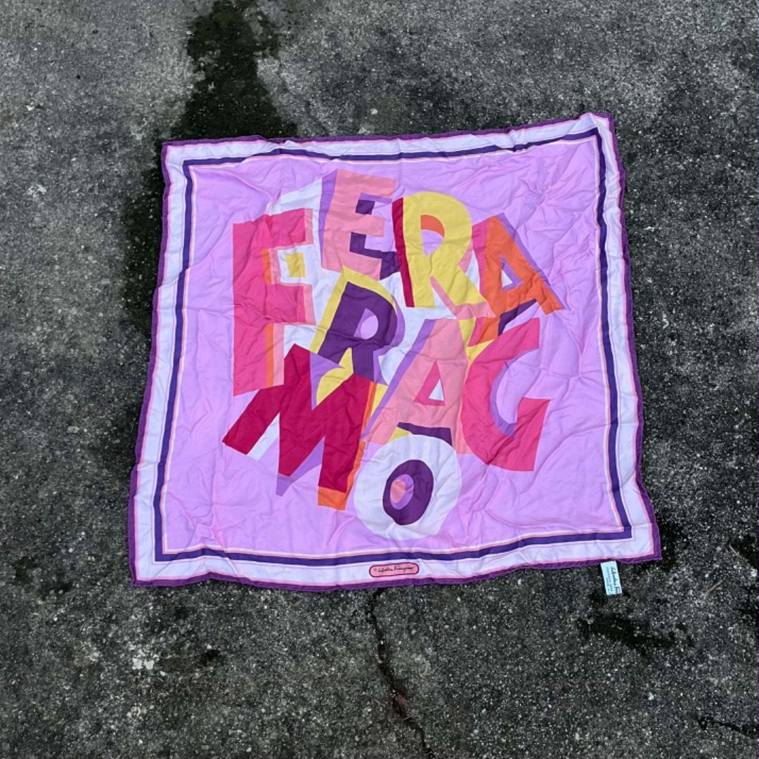 Salvatore Ferragamo Silk Scarf (Category: Scarves) located in Leyte. Submitted by g.tmills24 (Listing ID 1466240940, Image 1). Description: Want to sell.✨ Salvatore Ferragamo Silk Scarf 🥰 Orig No issue Excellent to As New 2800 Shipped Dm me💌.