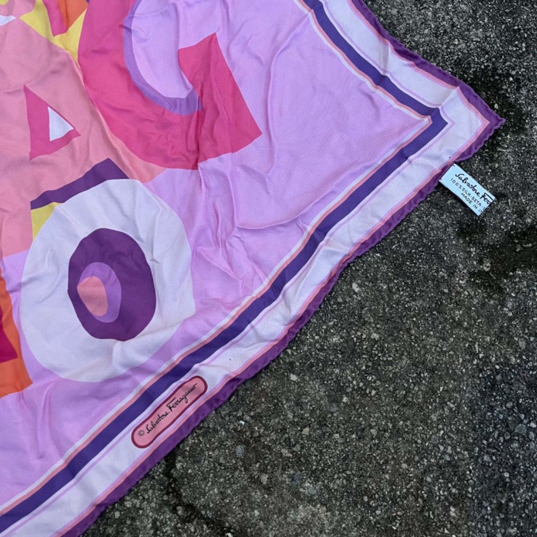 Salvatore Ferragamo Silk Scarf (Category: Scarves) located in Leyte. Submitted by g.tmills24 (Listing ID 1466240940, Image 3). Description: Want to sell.✨ Salvatore Ferragamo Silk Scarf 🥰 Orig No issue Excellent to As New 2800 Shipped Dm me💌.