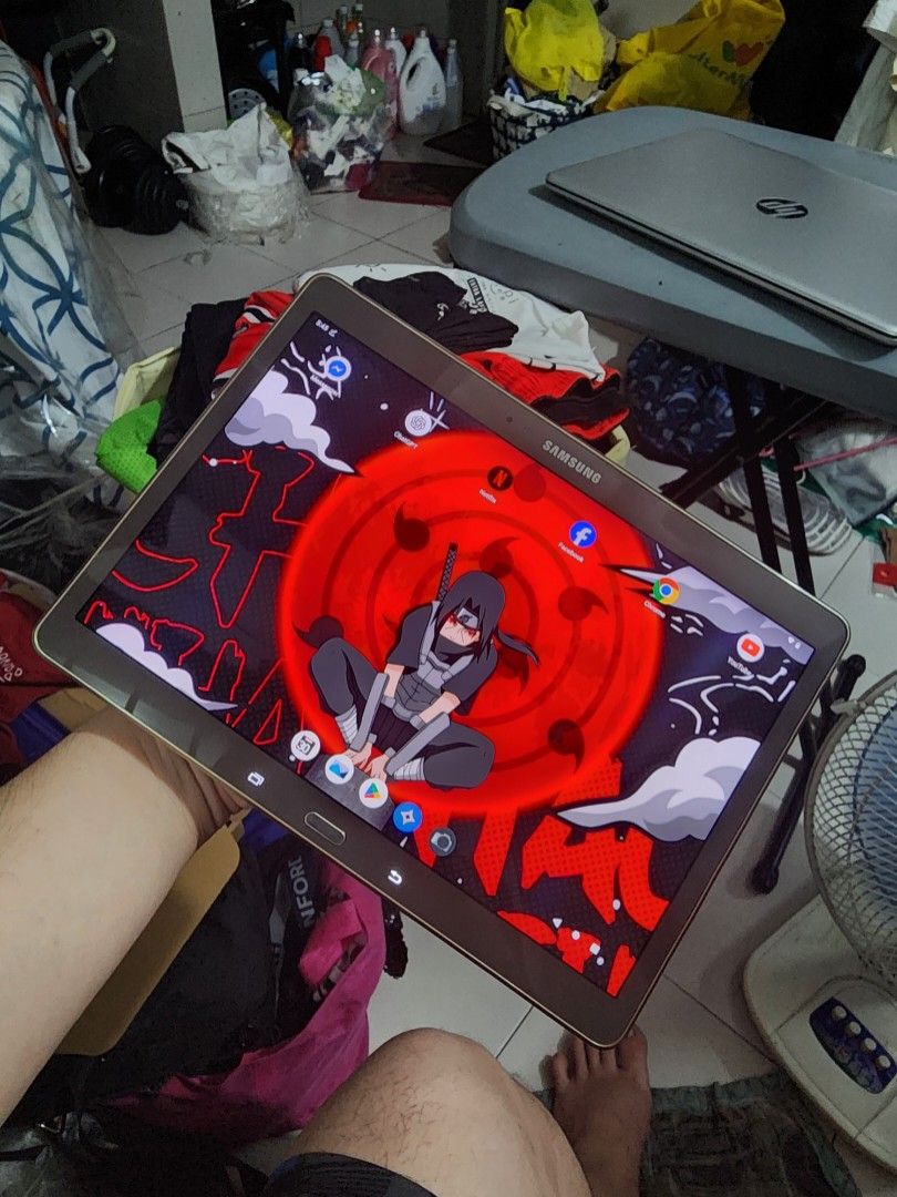 Samsung Galaxy Tab S 10.5" S AMOLED Android 13 Tablet (Category: Ear Care) located in Quezon City. Submitted by cosmic_xhenon (Listing ID 1462887604, Image 3). Description: FOR ONLY 3.6K PRICE ONE OF THE RARE UNIT NA TABLET NA DIN ALL WORKING SUPER AMOLED DISPLAY 10.5 INCHES SCREEN EXPANDABLE MEMORY CARD SLOT CURRENTLY RUNNING CUSTOM ROM LINEAGE OS ANDROID 13 NA MAS MARAMING APPS NA SUPPORTED MAS MABILIS COMPARE SA STOCK ROM around 98% smoothness