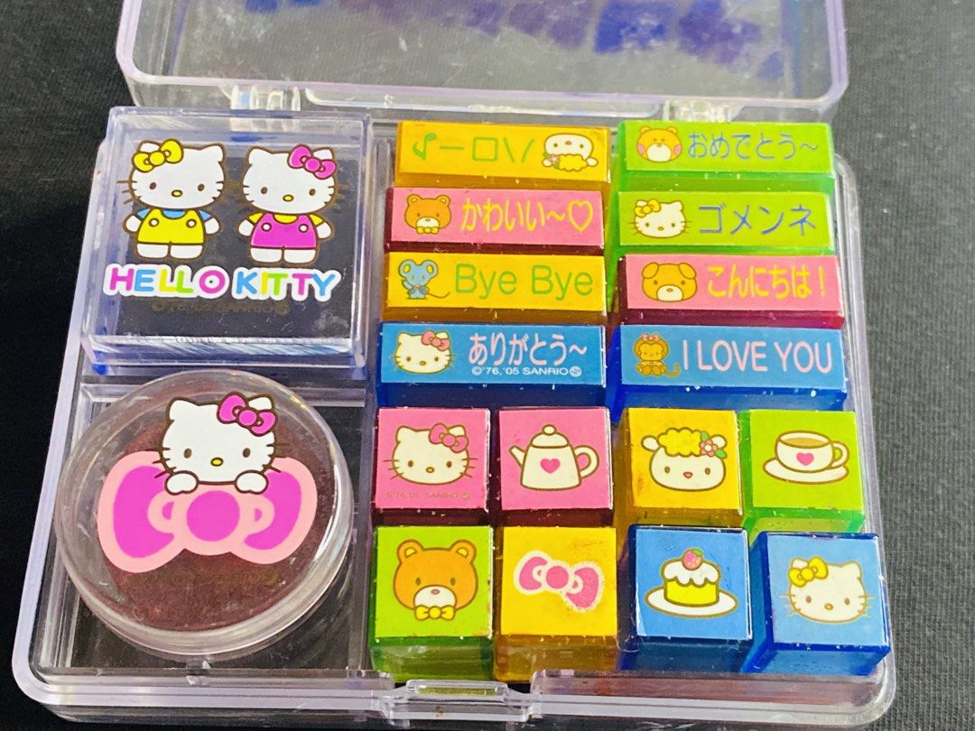 Sanrio Hello kitty 2005 stamp set (Category: Vintage Collectibles) located in Manila. Submitted by kawaii_omocha_est2020 (Listing ID 1466323841, Image 2). Description: .