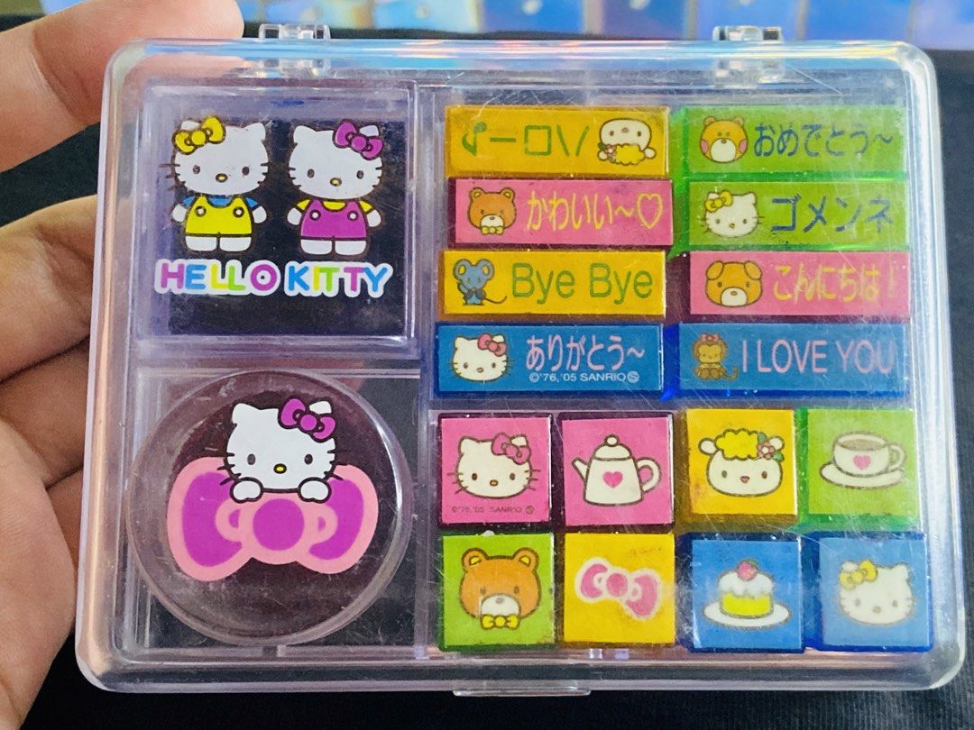 Sanrio Hello kitty 2005 stamp set (Category: Vintage Collectibles) located in Manila. Submitted by kawaii_omocha_est2020 (Listing ID 1466323841, Image 1). Description: .