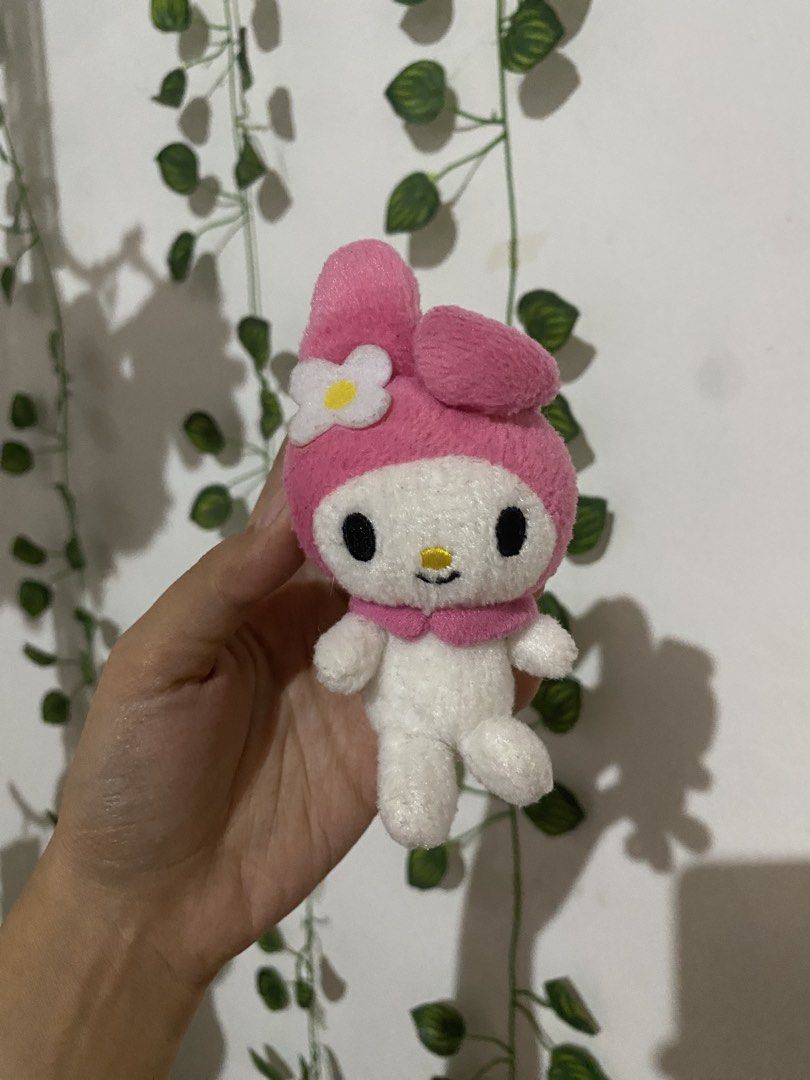 Sanrio My Melody Plush Charm (Category: Plushies & Soft Toys) located in Guagua. Submitted by toy_corner (Listing ID 1466235432, Image 2). Description: Like new NO ISSUE Pampanga loc J&t courier MOP: GCASH.