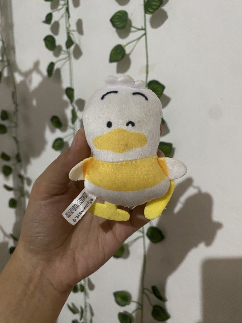 Sanrio Pekkle Charm (Category: Plushies & Soft Toys) located in Guagua. Submitted by toy_corner (Listing ID 1466234156, Image 1). Description: Like new No issue Authentic Pampanga loc Can do bundle price J&t courier MOP: Gcash.