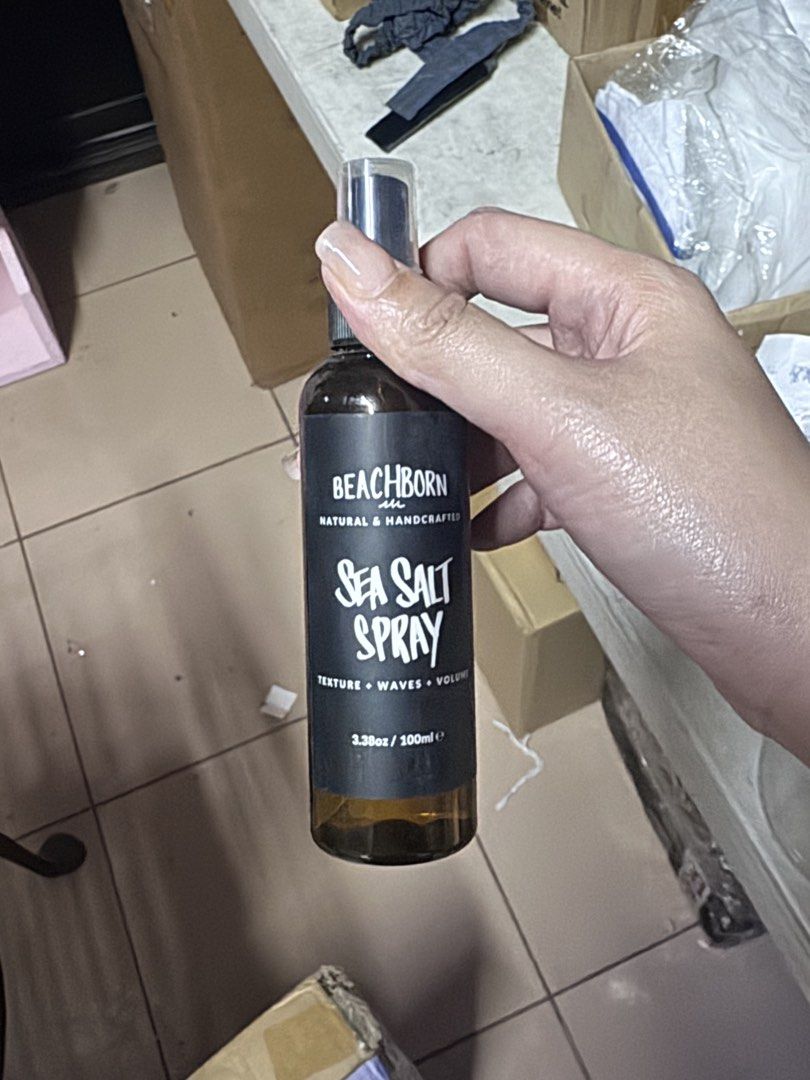 Sea salt spray (Category: Hair) located in Pasay City. Submitted by shirley.manacsa (Listing ID 1466235216, Image 1). Description: .