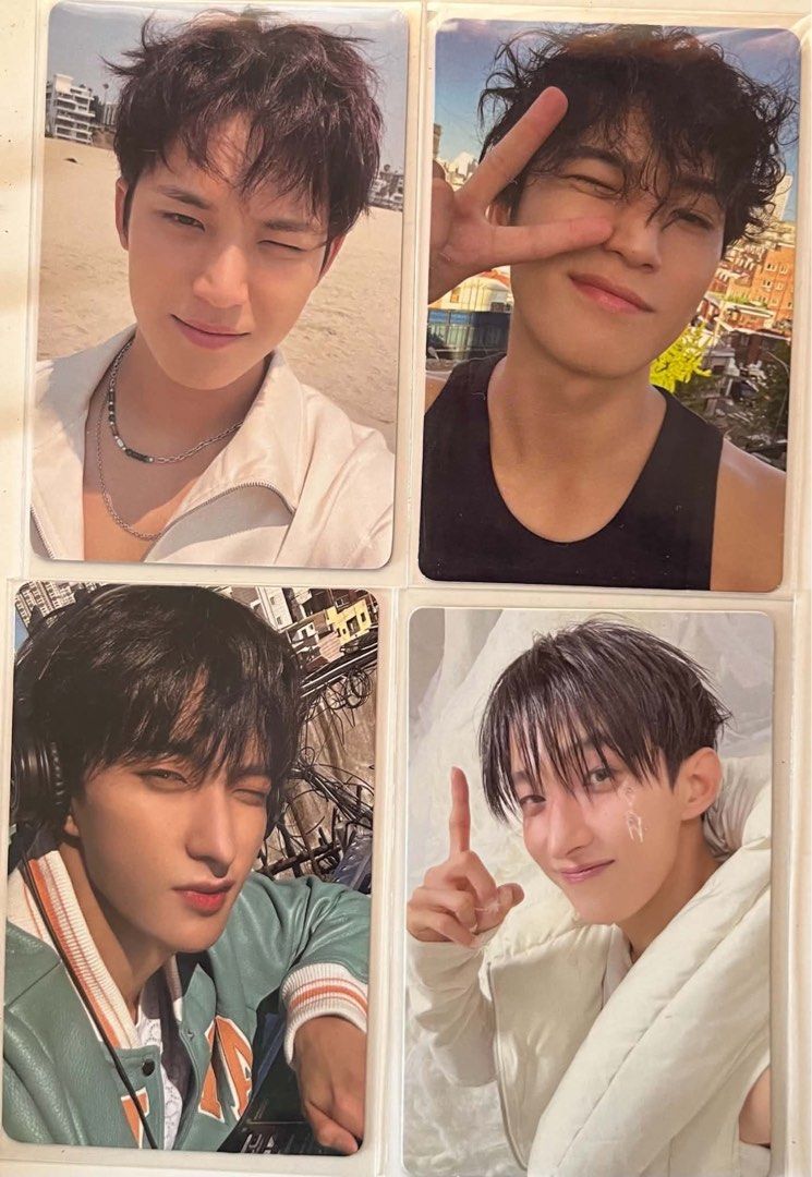 Seventeen Mingyu and DK PC Set (Category: K-Wave Merchandise) located in Cebu City. Submitted by riyaaaaa_ (Listing ID 1466212272, Image 1). Description: PHP 500 Set PAYO , Onhand MOD : JNT Loc : Cebu X sensi , good condi DM to claim!.