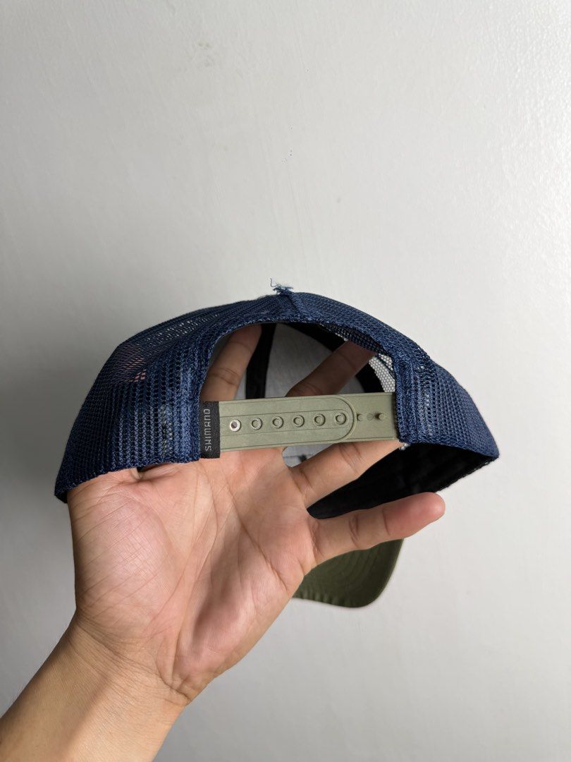 Shimano trucker cap (Category: Caps & Hats) located in Daraga. Submitted by casualthread (Listing ID 1466286783, Image 2). Description: Issue last pic di masyado visible Adult size Crispy condition .