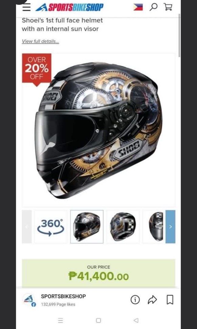 shoei gt air (Category: Helmets and other Riding Gears) located in Rizal. Submitted by japan__surplus (Listing ID 1466169991, Image 3). Description: size xl .