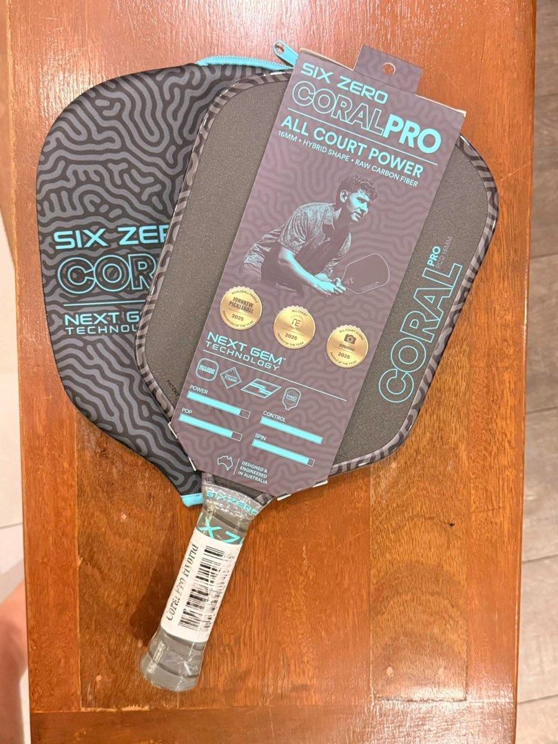 Six Zero Coral Pro Hybrid (Category: Racket and Ball Sports) located in Quezon City. Submitted by yogisky (Listing ID 1466201619, Image 1). Description: FOR SALE Used Six Zero Coral Pro Hybrid Australia Release 16mm In very good condition NFC not yet registered Free new ppf Free new overgrip Php 13,500 negotiable Fairview QC area.