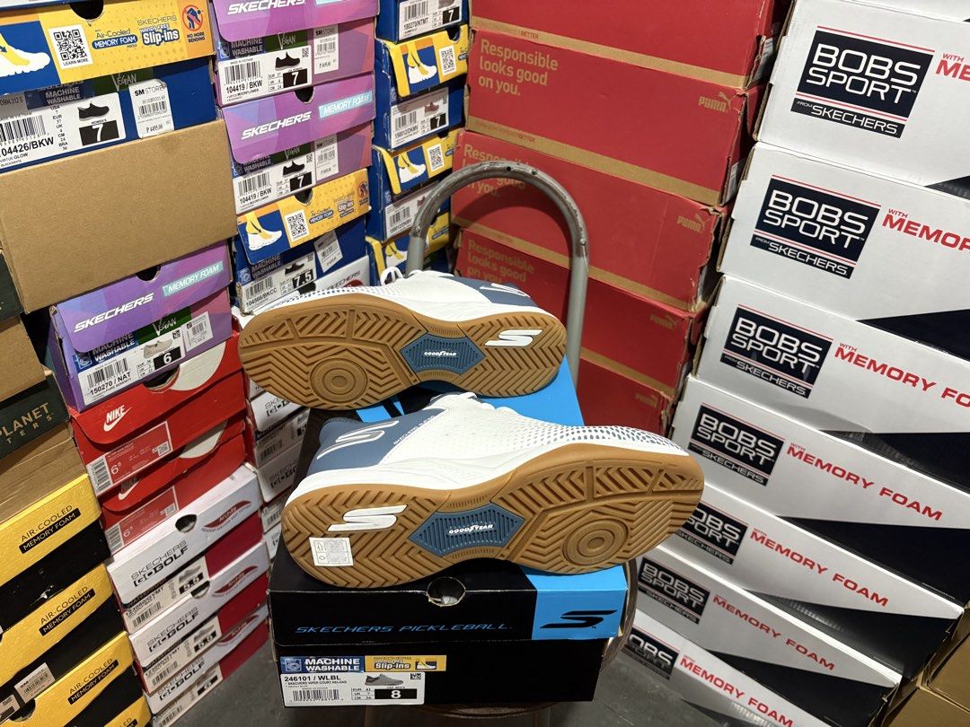SKECHERS PICKLEBALL SLIP INS (Category: Sneakers) located in Taguig. Submitted by rajiepenaf34481 (Listing ID 1466319981, Image 3). Description: SKECHERS PICKLEBALL MENS 💯% ORIGINAL 💯 % BRAND NEW 💯 % LEGIT SELLER ✅GOODYEAR OUTSOLE ✅SLIP INS HANDS FREE SIZE: 7.5 / 8 / 8.5 US MENS ₱5,999 + SF SHIP VIA ✅LALAMOVE ✅LBC (OUTSIDE MANILA) ✅J&T MOP: COD COP GCASH ITEM CHECK BEFORE PAYMENT WILLING FOR MEET UP SA MALAPIT LOCATION: Taguig City.