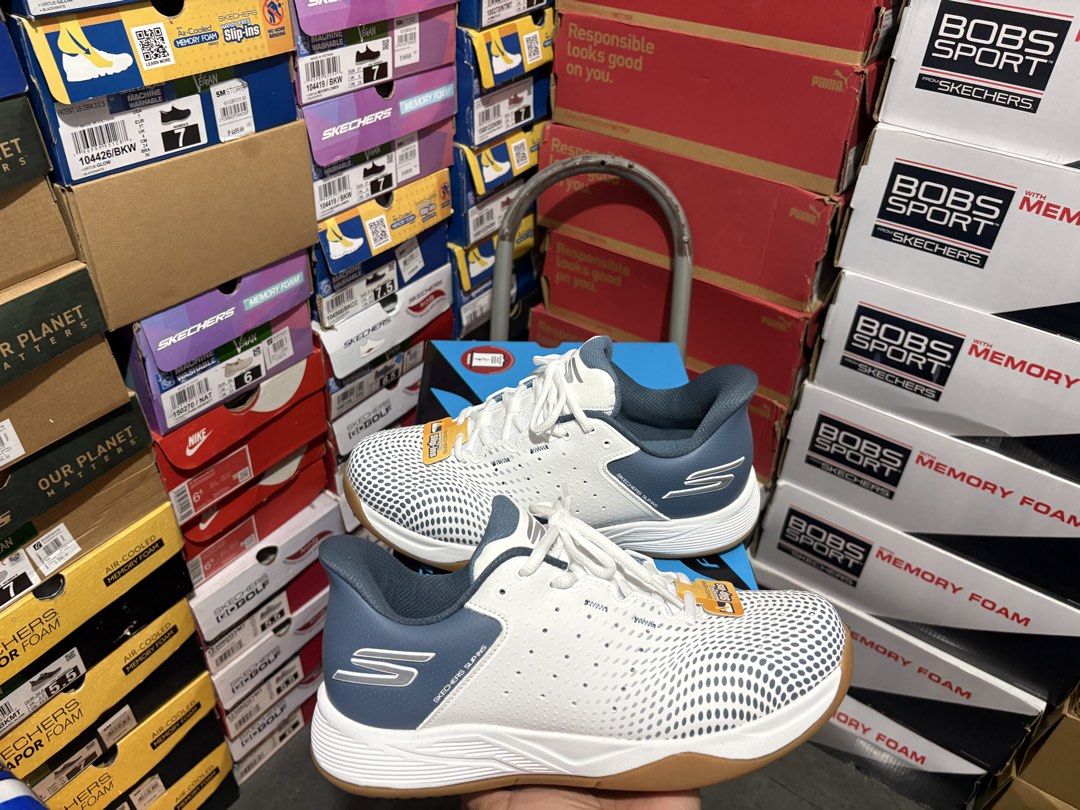 SKECHERS PICKLEBALL SLIP INS (Category: Sneakers) located in Taguig. Submitted by rajiepenaf34481 (Listing ID 1466319981, Image 1). Description: SKECHERS PICKLEBALL MENS 💯% ORIGINAL 💯 % BRAND NEW 💯 % LEGIT SELLER ✅GOODYEAR OUTSOLE ✅SLIP INS HANDS FREE SIZE: 7.5 / 8 / 8.5 US MENS ₱5,999 + SF SHIP VIA ✅LALAMOVE ✅LBC (OUTSIDE MANILA) ✅J&T MOP: COD COP GCASH ITEM CHECK BEFORE PAYMENT WILLING FOR MEET UP SA MALAPIT LOCATION: Taguig City.