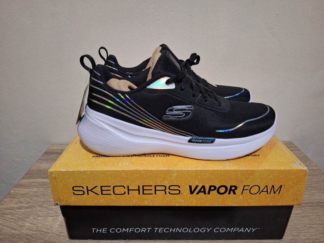 Skechers Vapor Plus Forward Flow (Category: Sneakers) located in Tuguegarao City. Submitted by ryo38122 (Listing ID 1466327935, Image 1). Description: Brand New | 100% Original Complete with original box & paper bag Skechers Vapor Plus Forward Flow Color: Black/Multi Size: Women's 7 US | 4 UK | 37 EU | 24 CM SRP: ₱4,495 Selling for only ₱2,400 Location/Meet-up: Tuguegarao City Nationwide shipping via J&T or LBC.