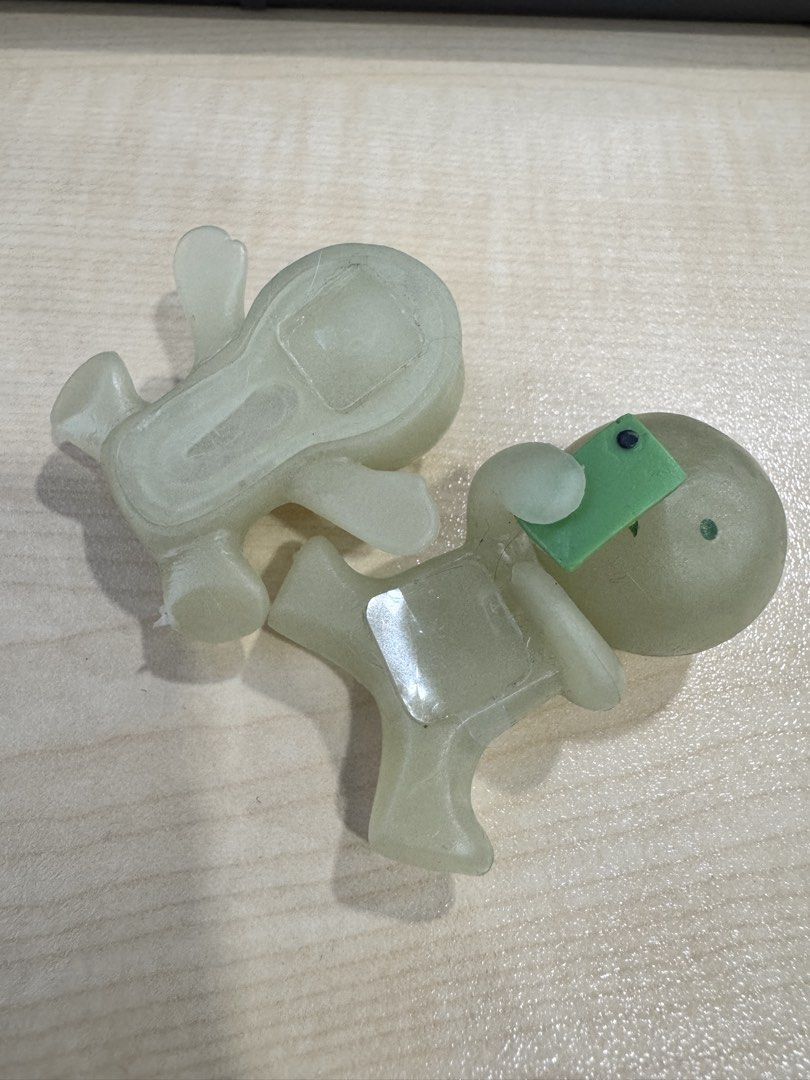 Smiski Hipper glowing miniature figures (Category: Designer & Blind Box Toys) located in Mandaluyong City. Submitted by spaceshipshop (Listing ID 1466184391, Image 2). Description: Delivery via app courier 100 Each.