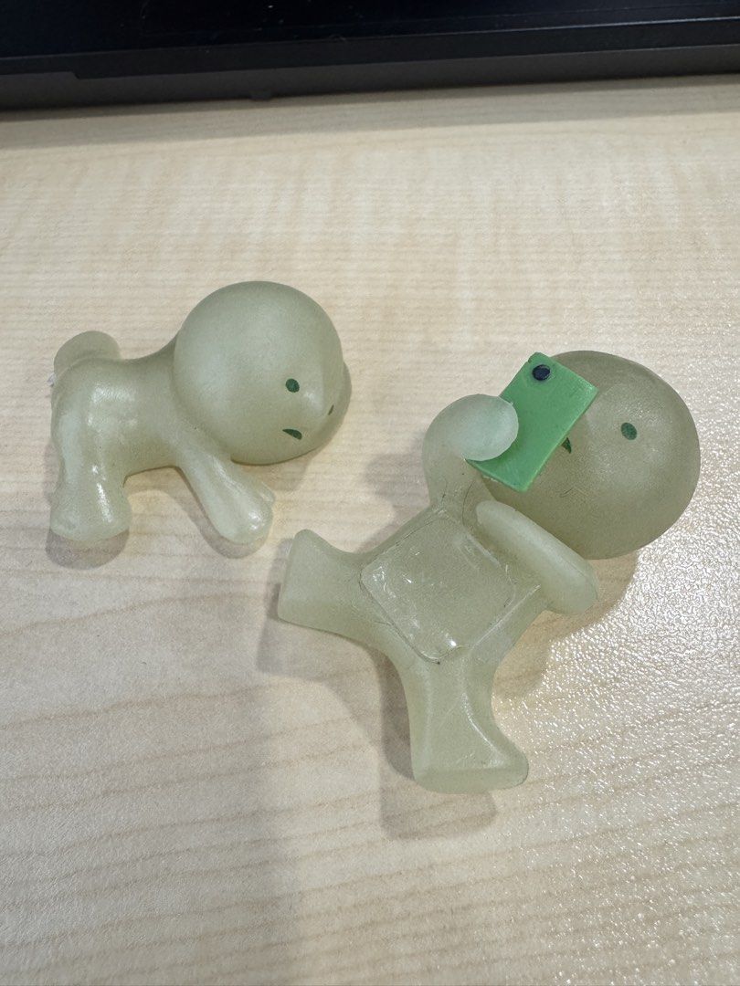 Smiski Hipper glowing miniature figures (Category: Designer & Blind Box Toys) located in Mandaluyong City. Submitted by spaceshipshop (Listing ID 1466184391, Image 1). Description: Delivery via app courier 100 Each.