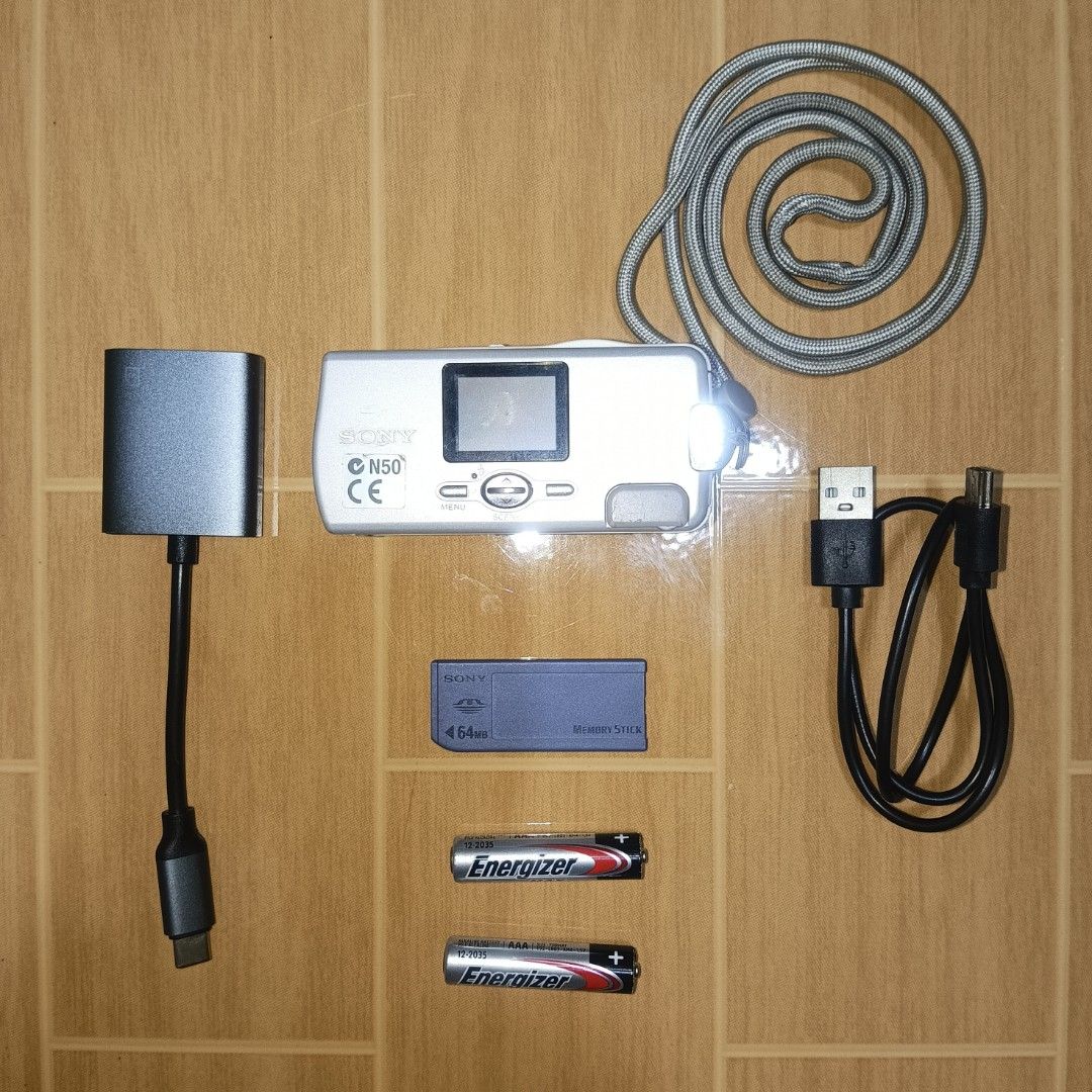 Sony Cyber-shot U — Silver (Category: Cameras) located in Quezon City. Submitted by alibalza (Listing ID 1466322780, Image 3). Description: Sony Cyber-shot U Digital Camera (Silver) • Ultra-compact sliding digital camera • Smallest and Lightest camera in 2002 • Built-in pre-sets scene selection (Soft Snap, Illumination Snap, Vivid Nature) Condition: – Used – Tested & working (Flash, Button, Playback, Video) – With minor signs of use (see photos) 