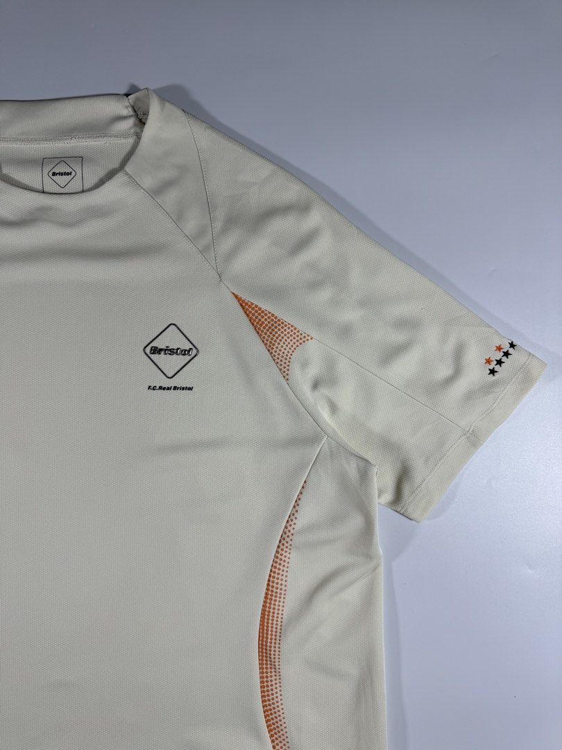 Sophnet FCRB Authentic Game Shirt (Category: Tshirts & Polo Shirts ) located in Calamba. Submitted by secondsite.ph (Listing ID 1466334770, Image 2). Description: Sophnet FCRB Authentic Game Shirt Size: Large Length: 28" Width: 23.5" Condition: 9/10 Excellent Flaw/s: Need wash (see last photo) ₱880 .